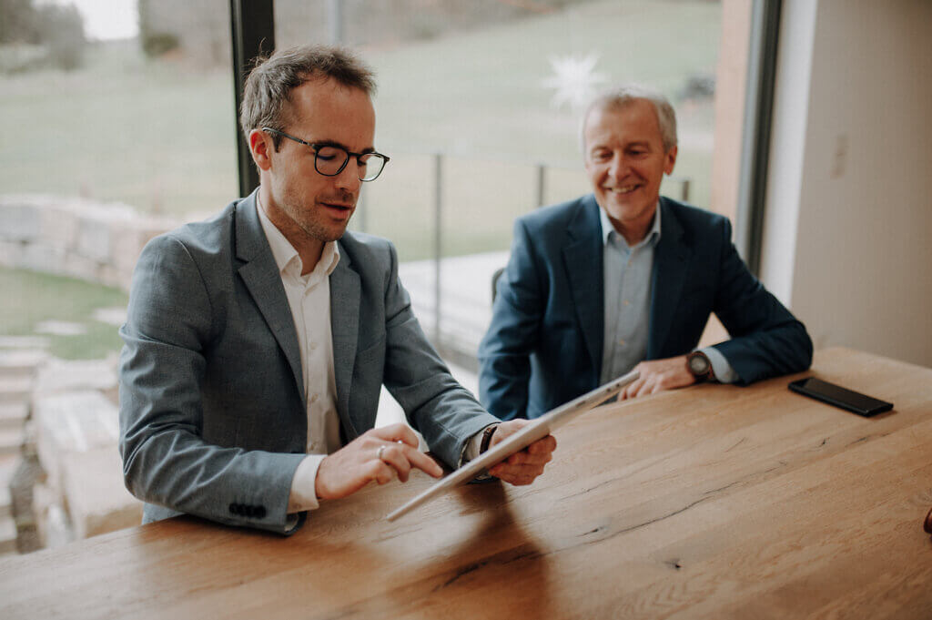 Toni und Helge Mühlfeld im Gespräch über die Innenprovision