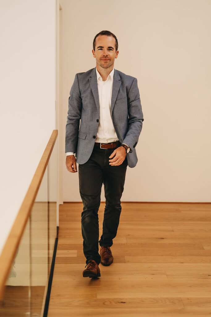 Toni Mühlfeld auf dem Weg.